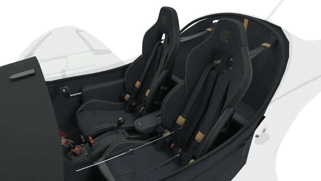 Luxury cockpit seating view 1